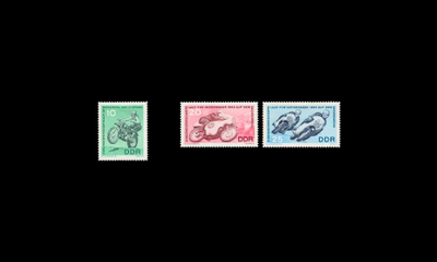 DDR 972-4 ** Moottoripyöräily (1963)