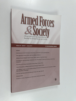 Armed forces & society Vol. 39 number 1
