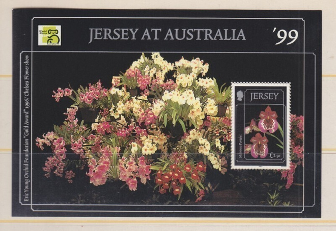 Jersey kukkia blokki postituoreena
