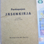 VANHA Partiopojan Jäsenkirja 2. Painos n. 1945 - pikkukuva 1