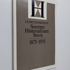 Uuno Tuominen : Suomen historiallinen seura 1875-1975 - pikkukuva 1