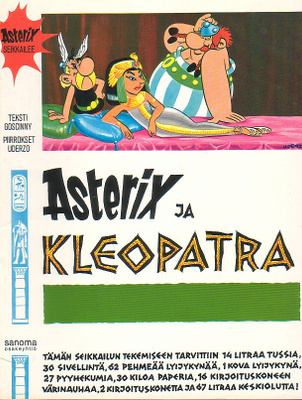 Uderzo: Asterix - KLEOPATRA (1-painos 1969)
