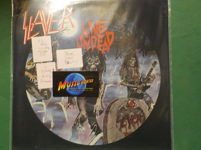 SLAYER - LIVE UNDEAD M-/EX+ EP + KERRY KING NIMMARI