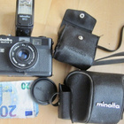 VANHA Kamera Minolta Hi-Matic F + Salamavalo - pikkukuva 1
