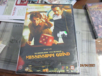 Missisippi Grind dvd. *uusi*