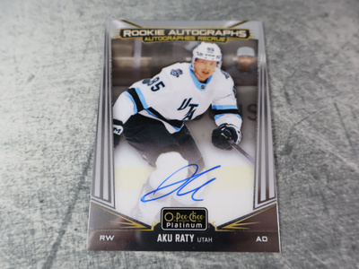 Aku Räty 2024-25 OPC Platinum Auto