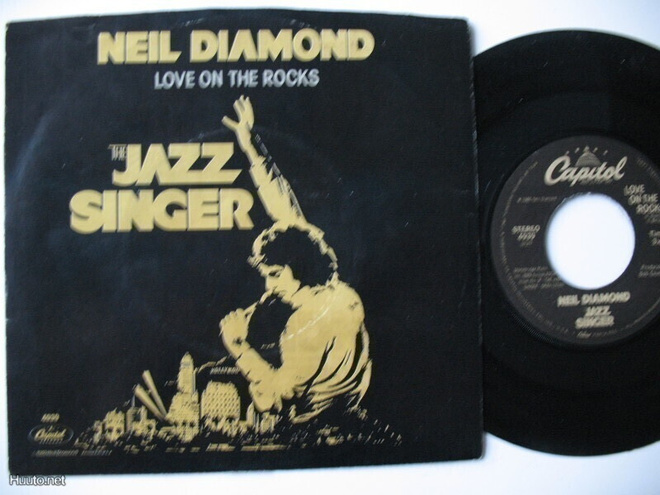 Neil Diamond Love On The Rocks 7" sinkku