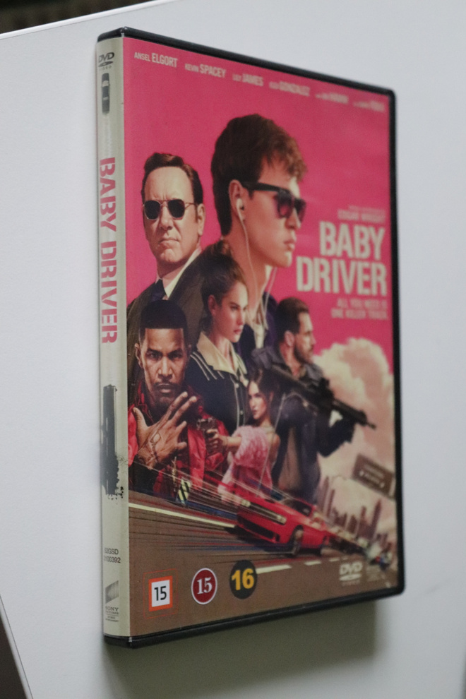 DVD Baby Driver ( 2017 Edgar Wright )