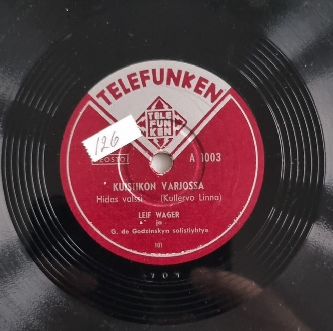 Savikiekko 1950 - Leif Wager - Telefunken A 1003