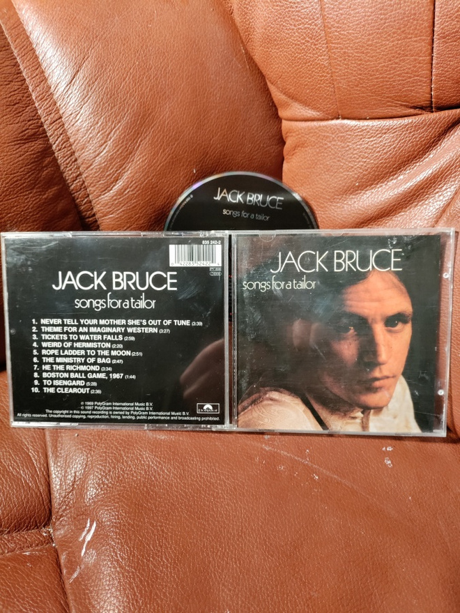 JACK BRUCE -songs for tailor CD.