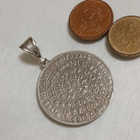 ISO Kreikan Faistoksen kiekko riipus Hopea riipus 925 - pikkukuva 2