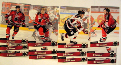 Cardset 2016-17 Ässät 169-180 teamset
