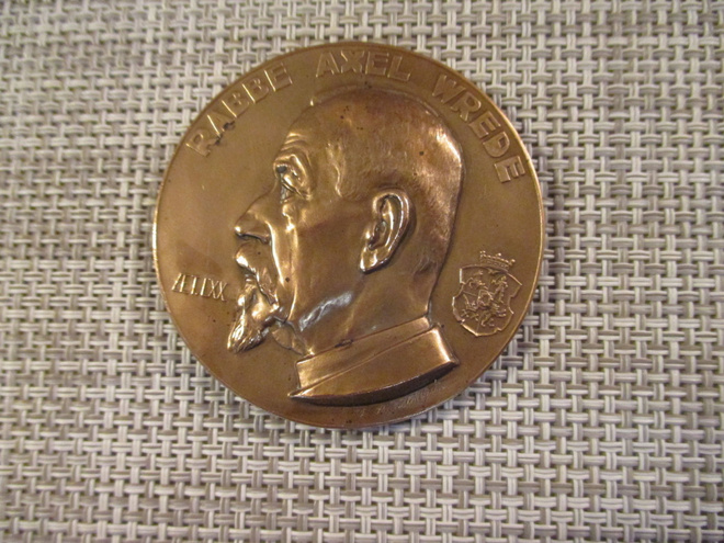 Rabbe Axel Wrede mitali 1921 / J.Munsterhjelm