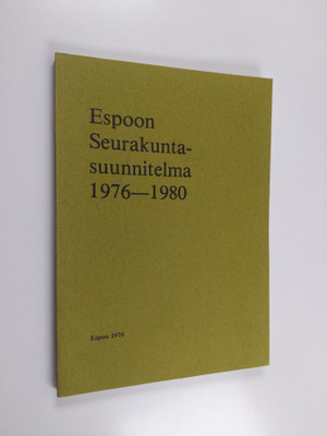 Espoon seurakuntasuunnitelma 1976-1980