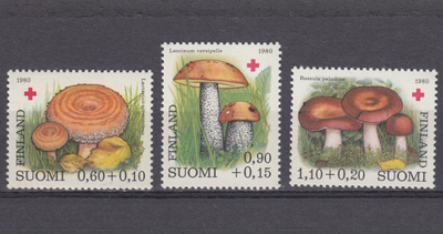 1980 Lape 863 - 865 Punainen Risti **