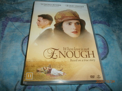 WHEN LOVE IS NOT ENOUGH - DVD