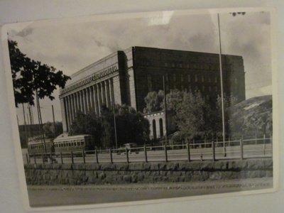 VANHA Postikortti Helsinki Raitiovaunu 1950-luku