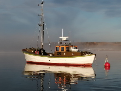 Merikelpoinen matkavene m/s Laxen