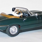 Carrera Jaguar E-type, vihreä autorata-auto, 1:24 - pikkukuva 2