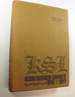 Päiviö Tommila : Keski-Suomen lehdistö 3, 1918-1944
