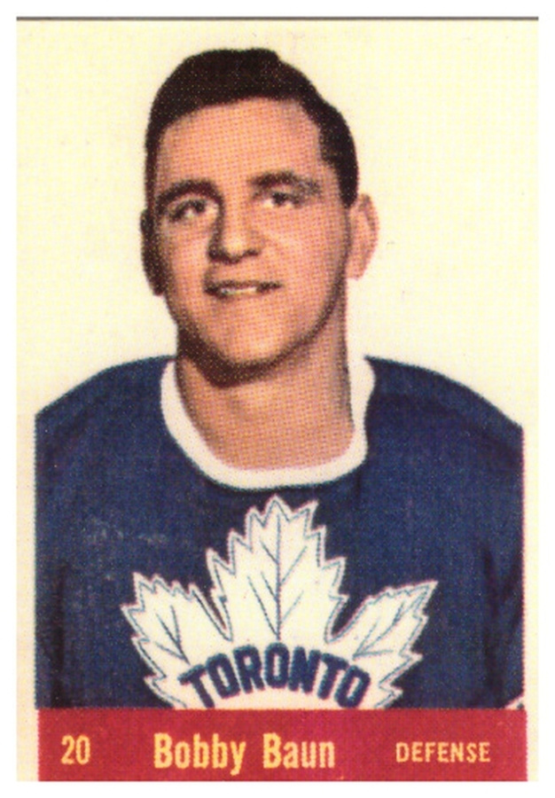 Legenda BOBBY BAUN Maple Leafs 02-03 Parkhurs Reprint #222
