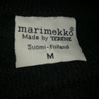Marimekko villamekko musta (M) kudottu neulos - pikkukuva 3