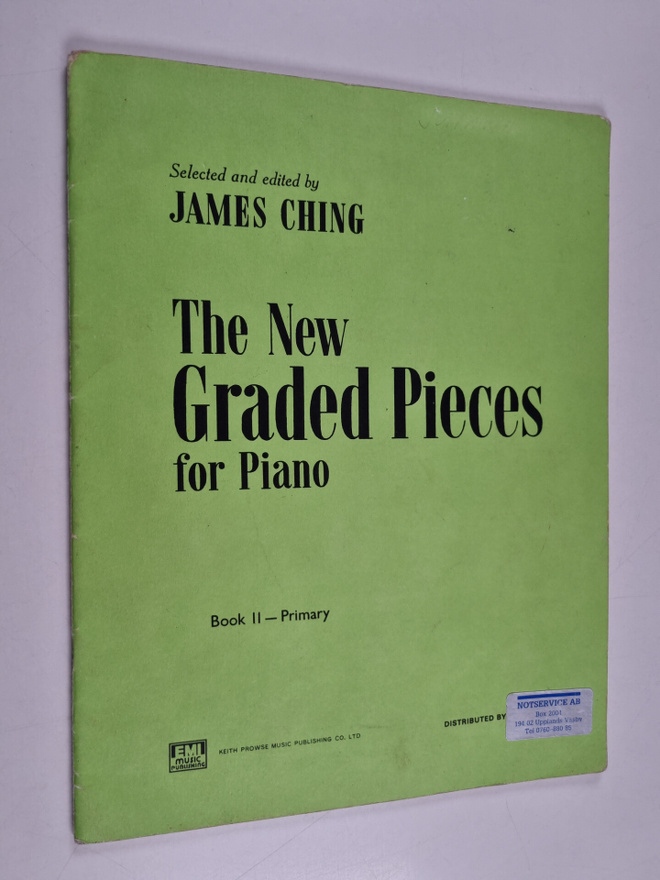 James Ching : The new graded pieces for piano : Book II -...