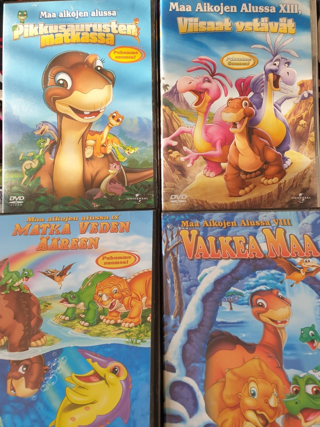 MAA AIKOJEN ALUSSA 4 KPL. DVD