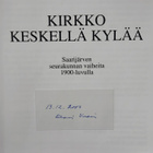 Kirkko keskellä kylää - Olavi Vuori 1.p sign. (sid.) - pikkukuva 2