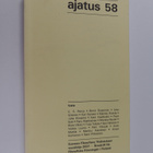 Ajatus 58 : Suomen Filosofisen Yhdistyksen vuosikirja 2001 - pikkukuva 1