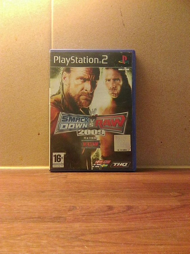 PS 2: WWE SMACKDOWN VS. RAW 2009 (CIB) PAL