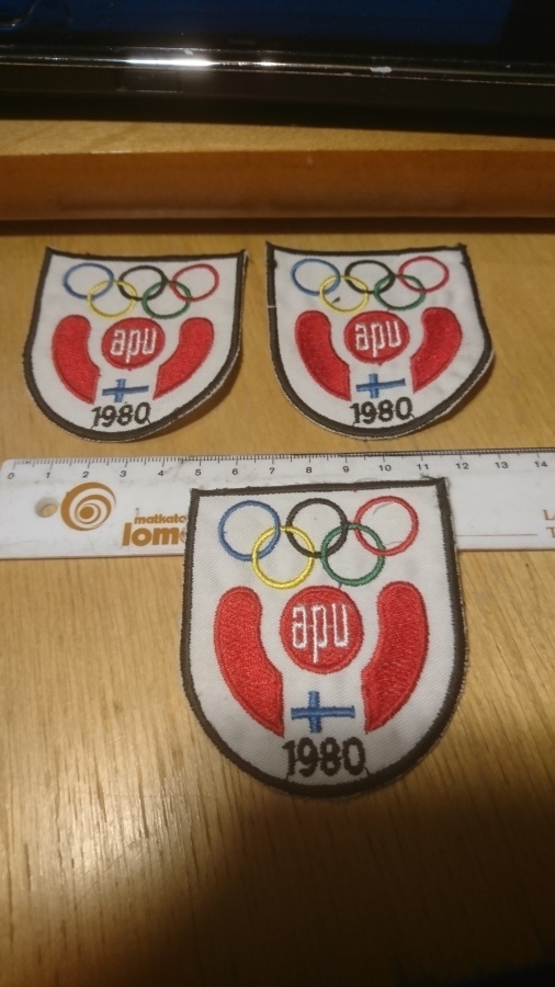 Kangasmerkki APU 1980 olympia