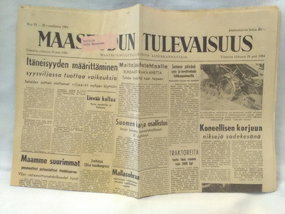 Maaseudun Tulevaisuus 24.8.1954
