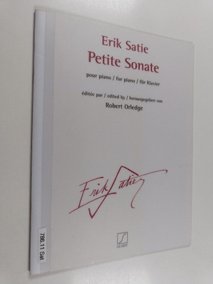 Robert Orledge : Petite Sonate : Pour piano = For piano =...