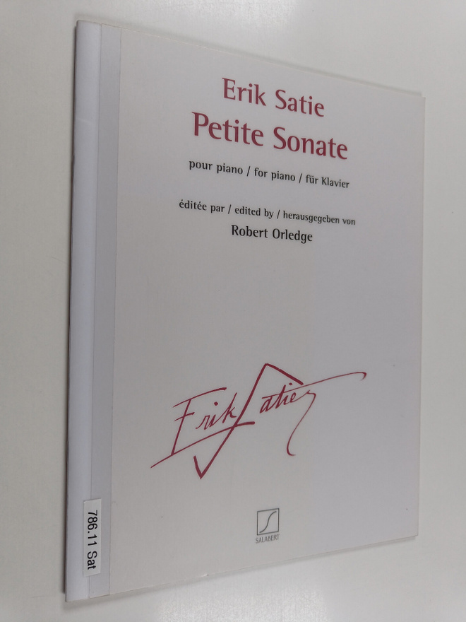 Robert Orledge : Petite Sonate : Pour piano = For piano =...