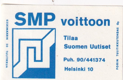 Helsinki, SMP voittoon   s66