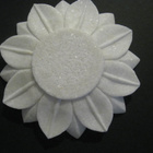 Lotus marmori kulho alusta Intia Halkaisija n. 19,5 cm - pikkukuva 5