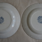 2 kpl DORSET Wood & Sons sinivalkoiset lautaset - pikkukuva 2