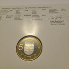 Suomi 5 euroa 2011 proof pohjanmaan maakuntaraha - pikkukuva 1