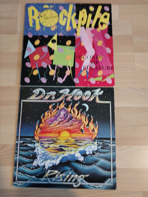 Rockpile ja Dr Hook LP-levyt