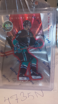 Platinum red Teemu Selänne! Numeroitu!