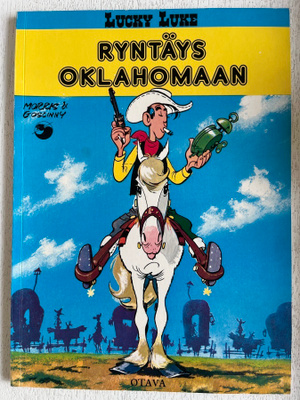 Lucky Luke: Ryntäys Oklahomaan, hieno 1.painos