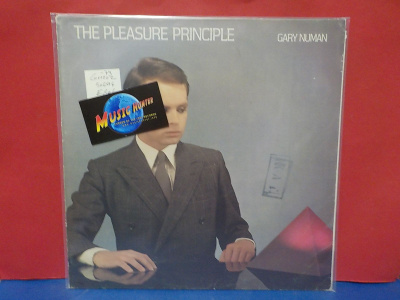 GARY NUMAN - THE PLEASURE PRINCIPLE EX+/EX GREECE -79 LP