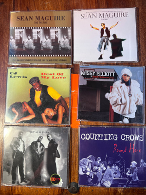 Cds-levyjä 54 kpl. ulkom. rock, pop, räp, soul ym