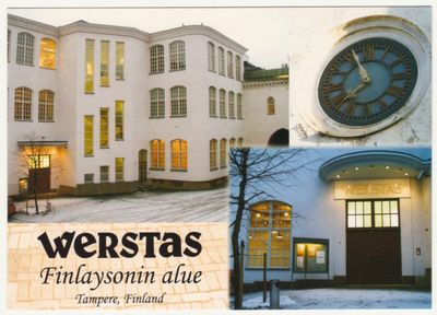 Tampere Werstas Finlaysonin alue