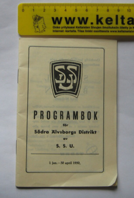 Programbok för Södra Älvsbors Distrikt