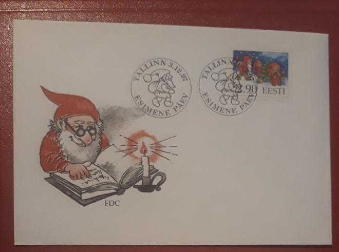 Viro 1997 - Joulu  FDC