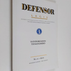 Defensor legis 4/2013 : Suomen asianajajaliiton äänenkann... - pikkukuva 1