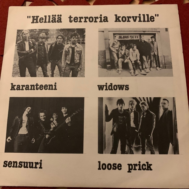 HELLÄÄ TERRORIA KORVILLE:  EP * original 1980 *