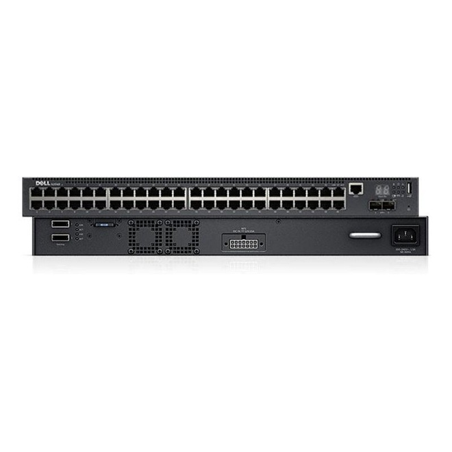 Dell PowerSwitch N2048P PoE+ Switch 48-port + 2x 10 Gigabit
